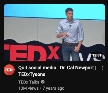 Thumbnail of a Youtube video
